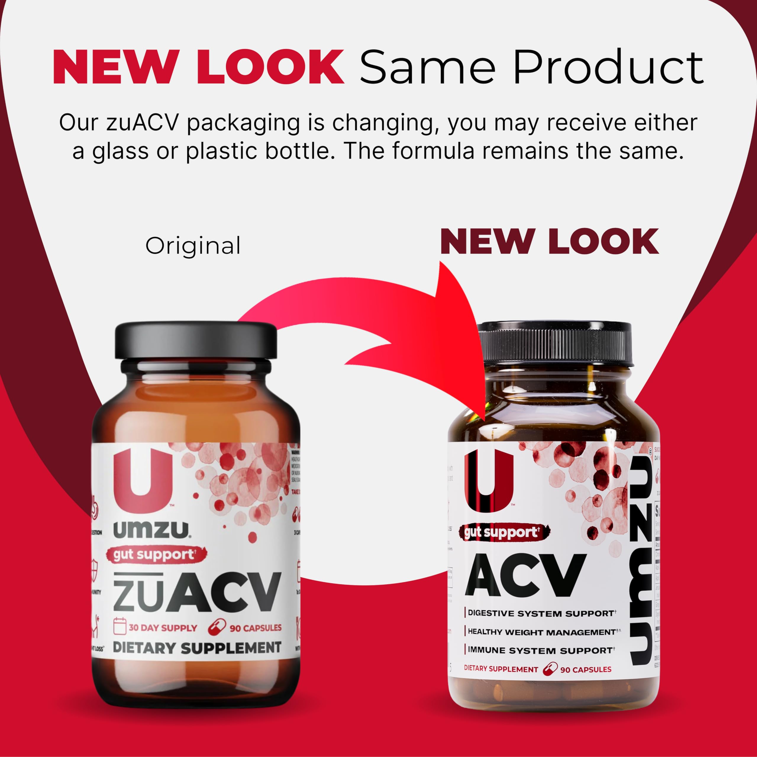 UMZU zuACV nourrit les microbes bénéfiques et peut réduire les inconforts occasionnels.