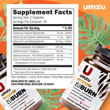 ZuBurn UMZU: capsules pratiques pour prise rapide.