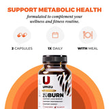 ZuBurn UMZU: emballage sans colorants artificiels et sans additifs inutiles.