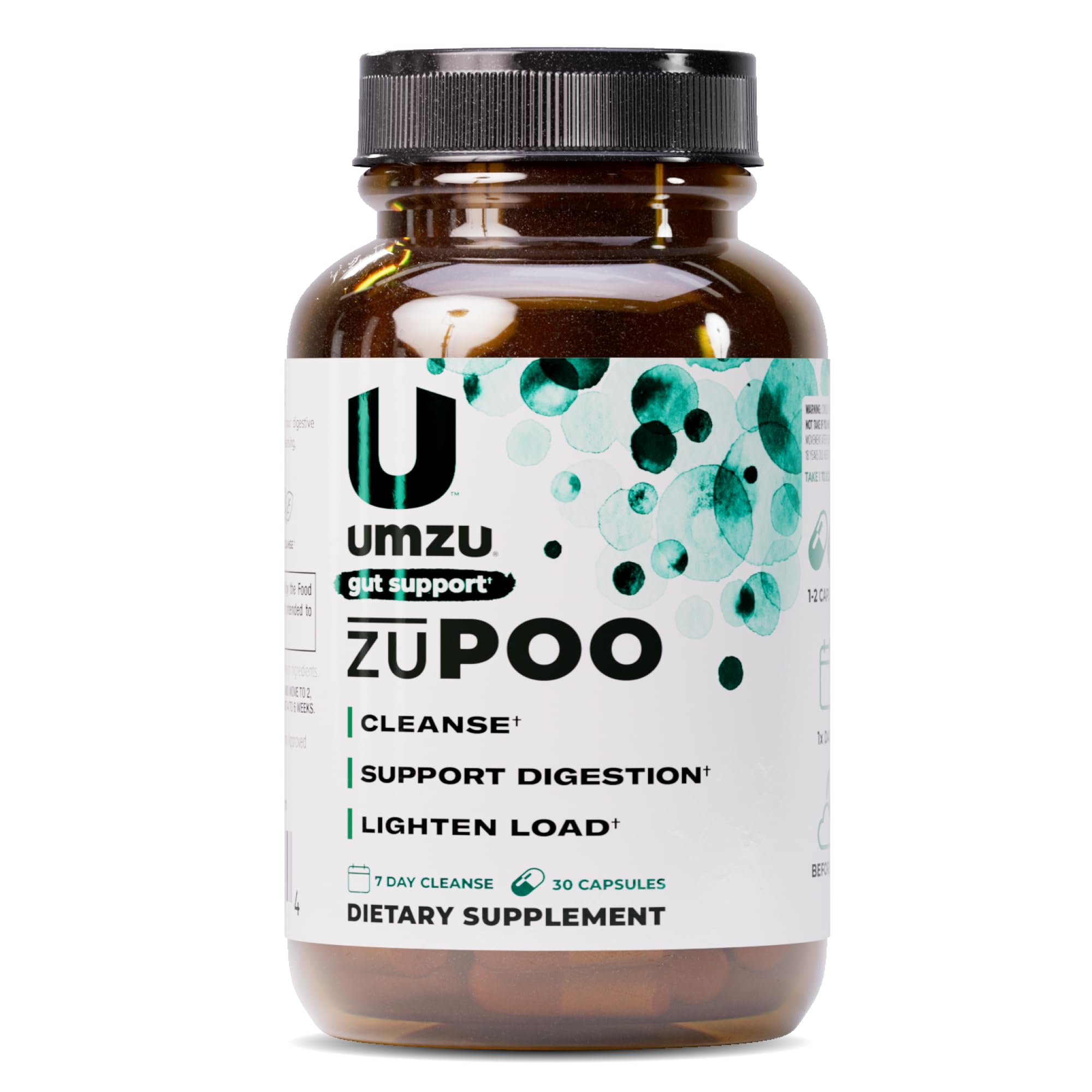 UMZU zuPOO Detox — bouteille pratique pour la routine nocturne et soutenir la digestion.