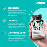 UMZU zuPOO Detox — capsules faciles à prendre et compatibles avec une routine quotidienne.