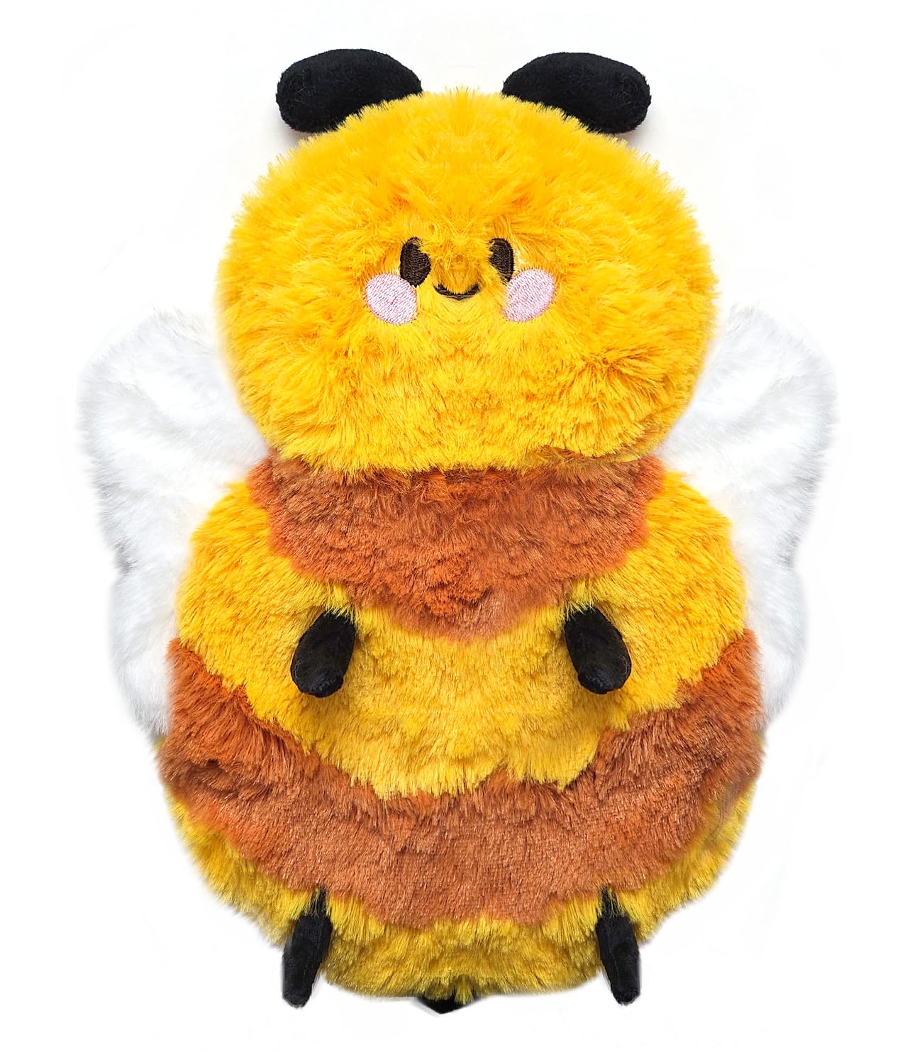Peluche abeille chauffante Uncn, douceur réconfortante et chaleur apaisante.