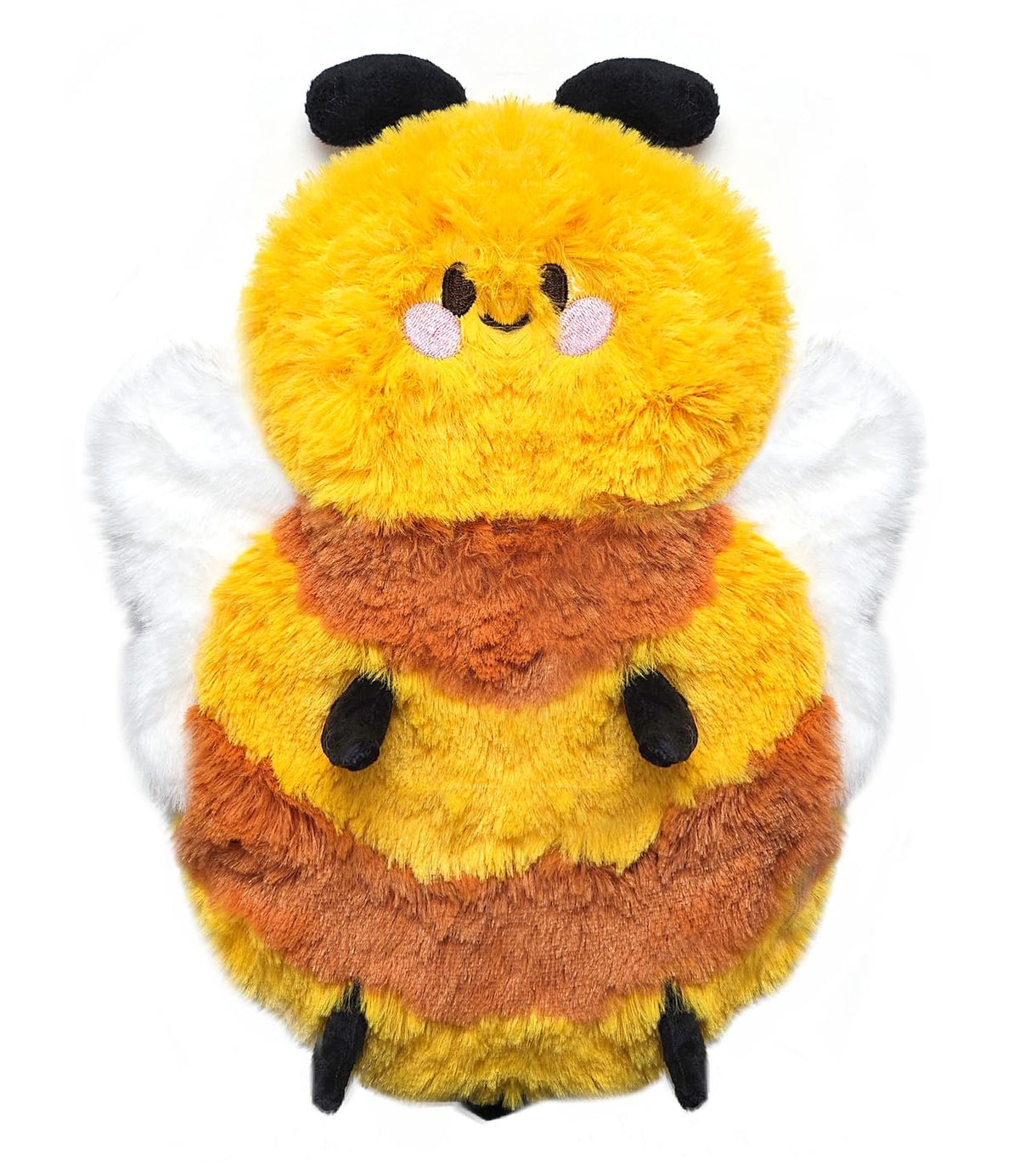 Peluche abeille chauffante Uncn, douceur réconfortante et chaleur apaisante.