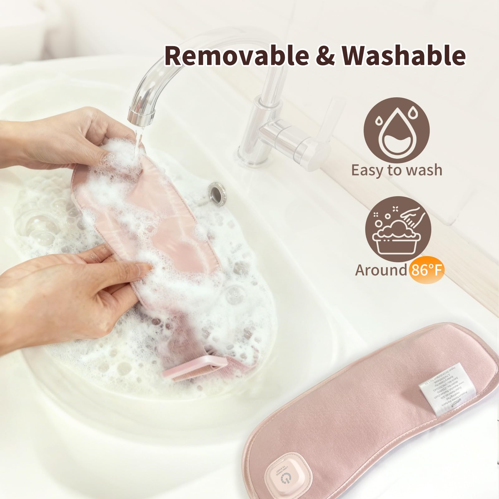 Couverture en soie lavable Uncn: hygiène facile et durable.