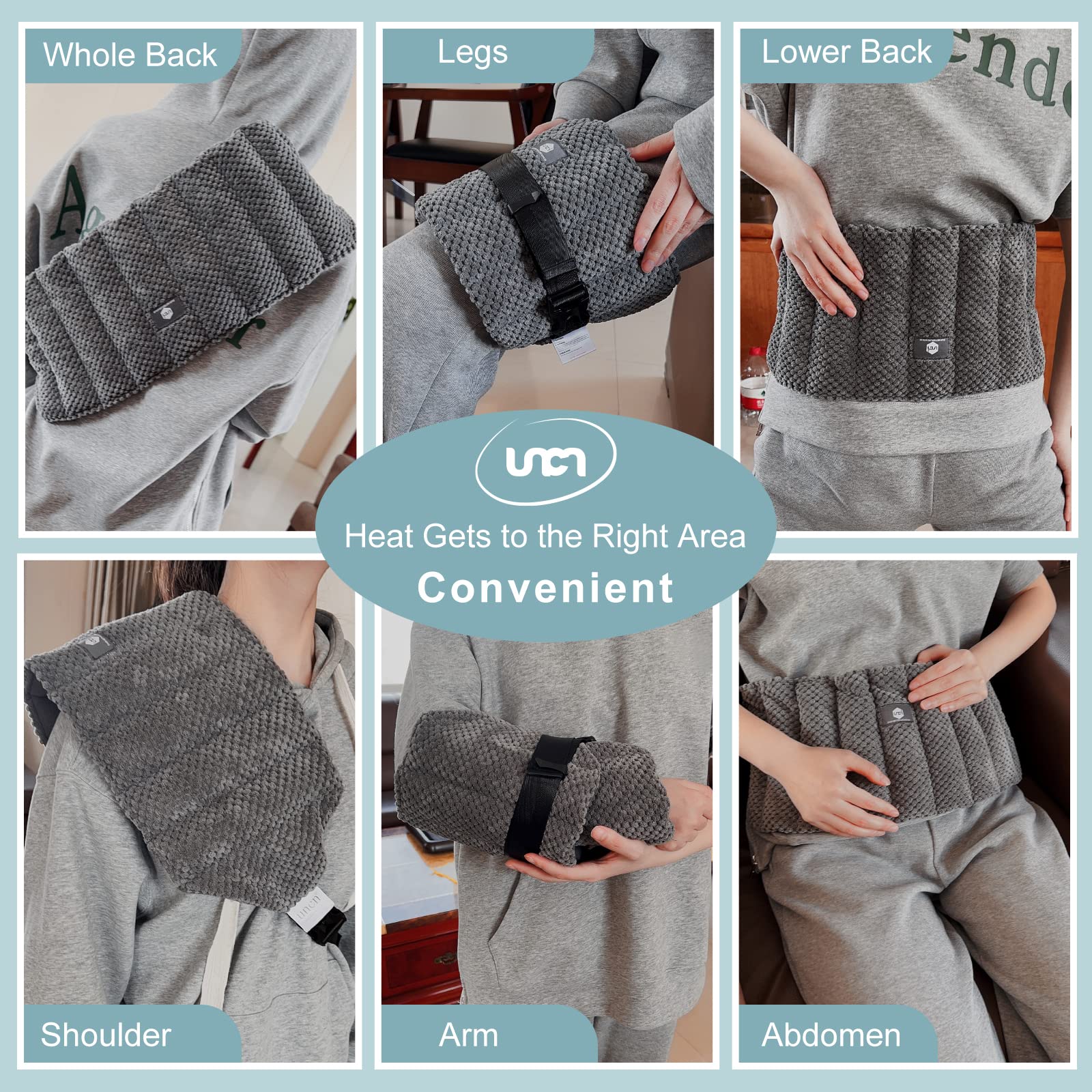 UNCN sangle ajustable assure un maintien confortable autour de la taille.