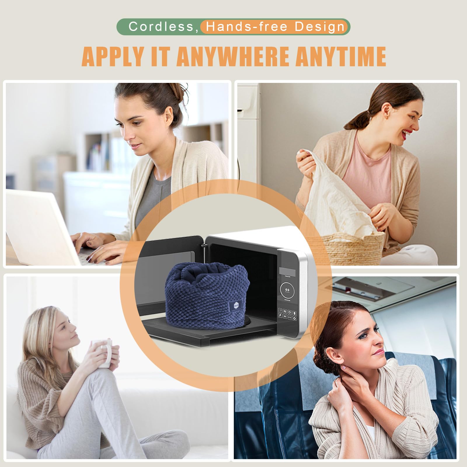Usage quotidien avec sangle élastique ajustable et maintien stable.
