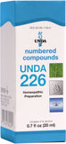 UNDA 226 Composés Numérotés – flacon pratique pour routine bien-être quotidienne