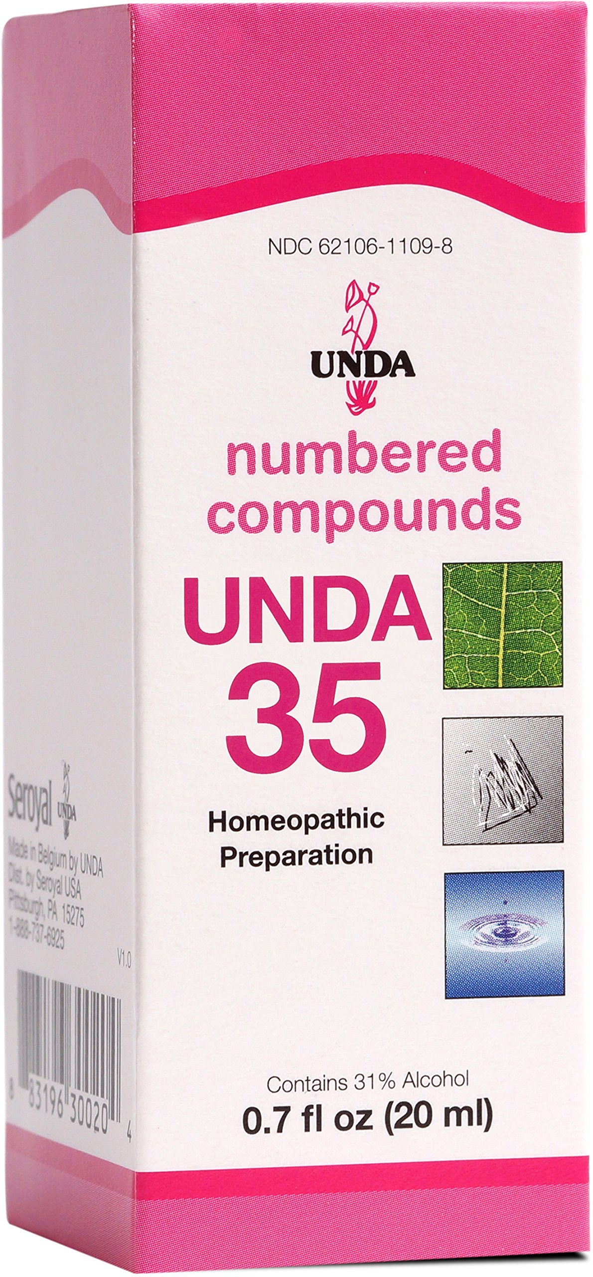 UNDA 35 Compounds — Bouteille prête à l’emploi pour usage domestique