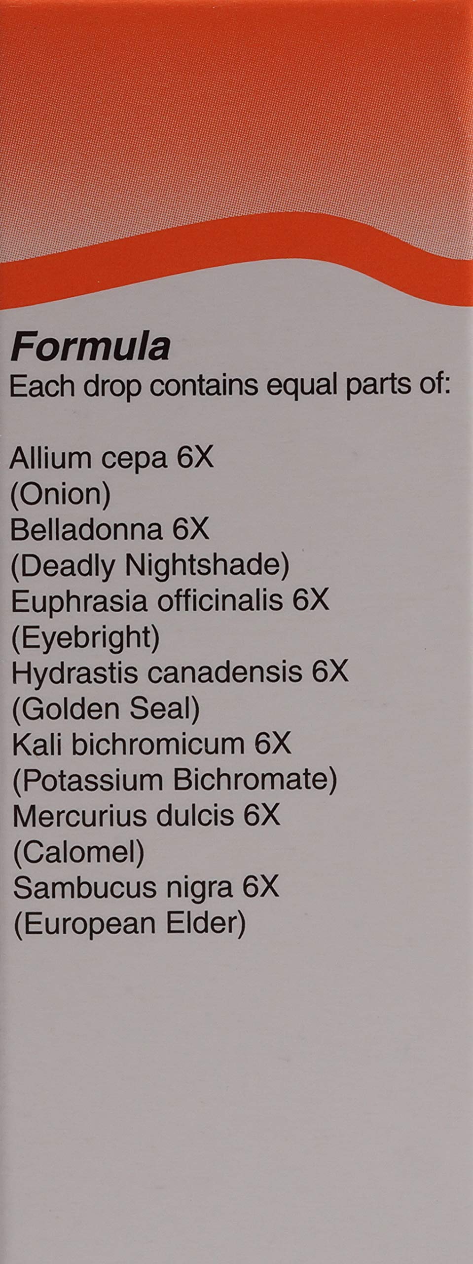 Gouttes avec pipette UNDA Allium Cepa Plex utilisées pour les épisodes allergiques.