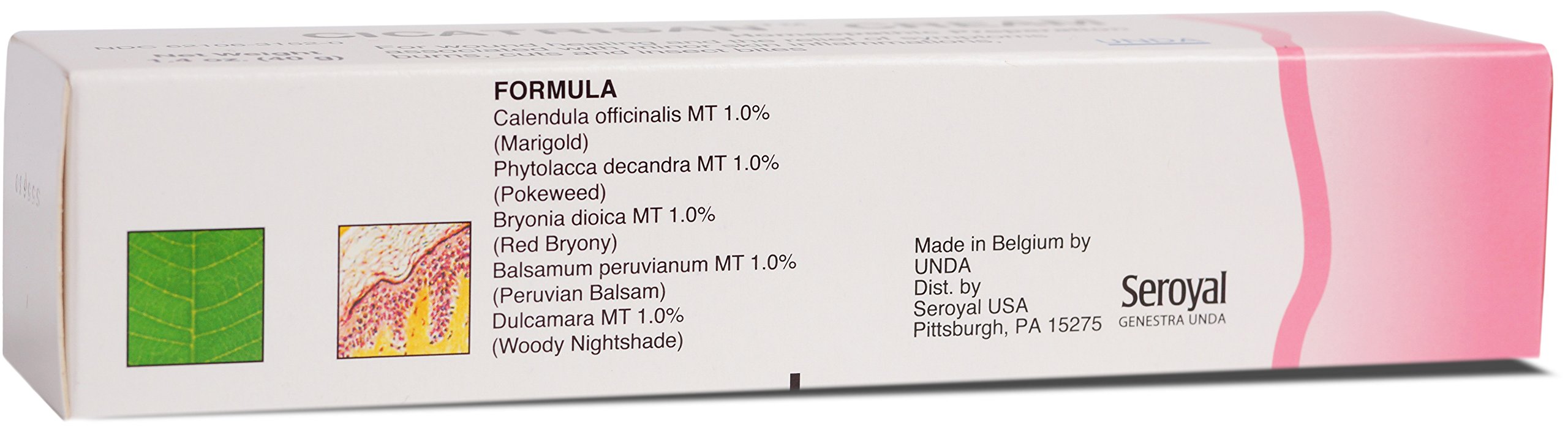 UNDA Cicatrisan Crème – texture douce, prête à l’emploi pour un soin régulier.