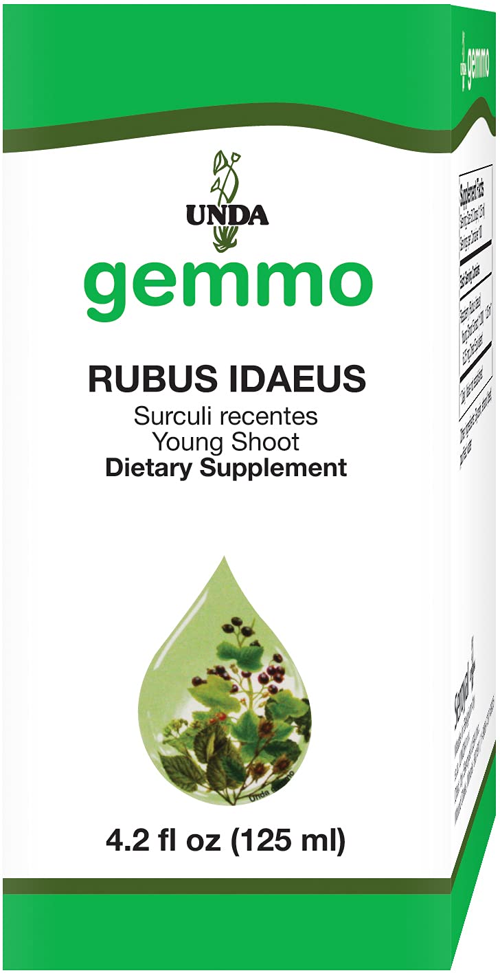 UNDA Gemmo Therapy Framboise – bouteille bourgeons et jeune tige, usage quotidien potentiel