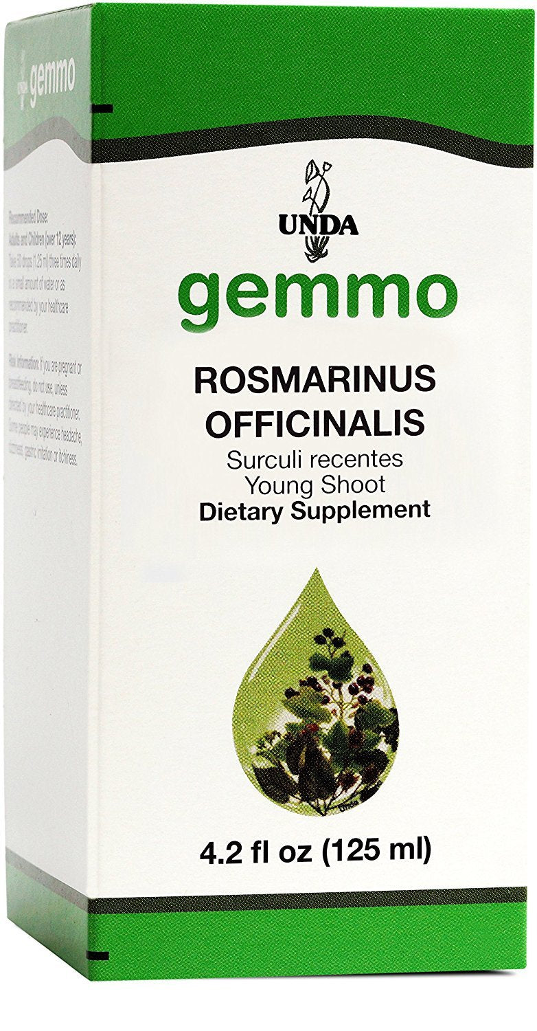UNDA Gemmo Therapy Rosmarinus Officinalis, extrait de bourgeons, utile pour une routine bien-être naturelle
