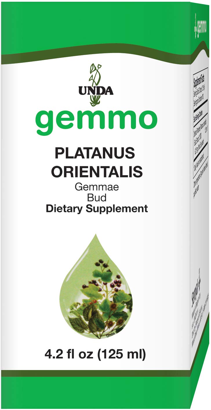 UNDA Gemmo Therapy Platanus Orientalis – bourgeons platane: soutien potentiel au drainage naturel.