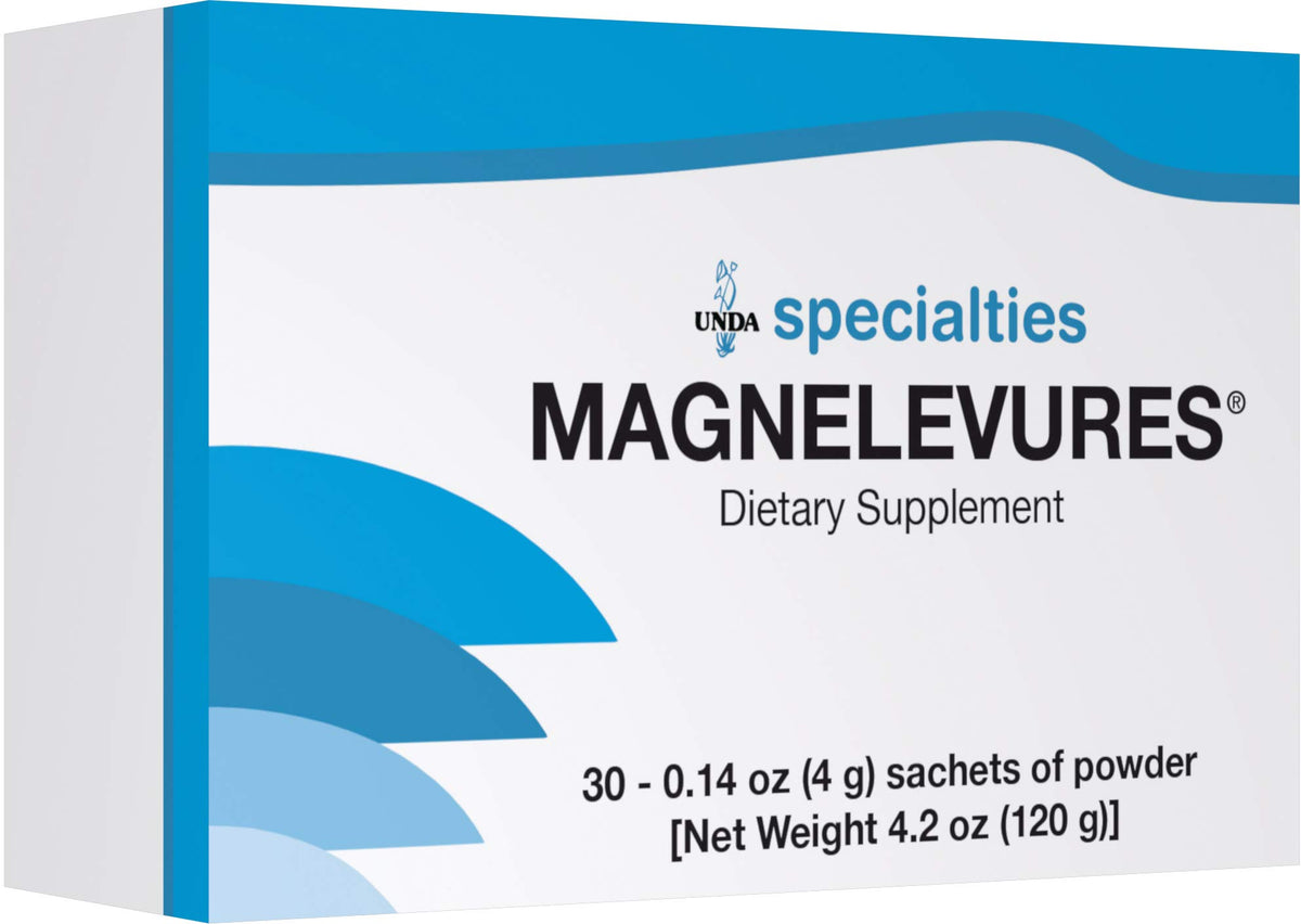 UNDA Magnelevures : bouteille montrant le produit, soutien potentiel du système musculo-squelettique au quotidien.