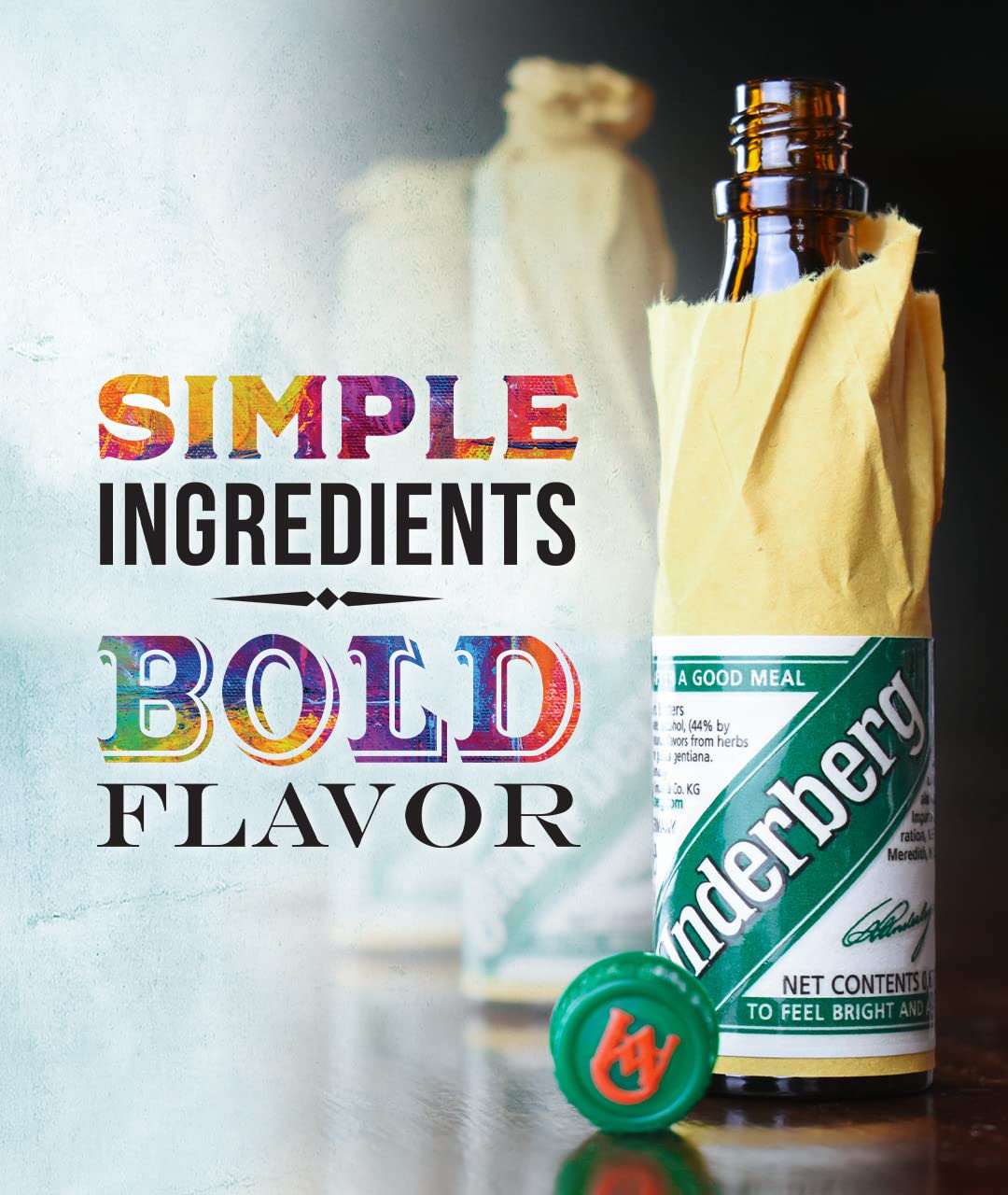 Underberg: rituel digestif après le repas, caractère authentique