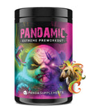 Underground Bio Labs Panda Supps Pandamic Extreme pré-entraînement, packaging attrayant pour démarrer la séance.