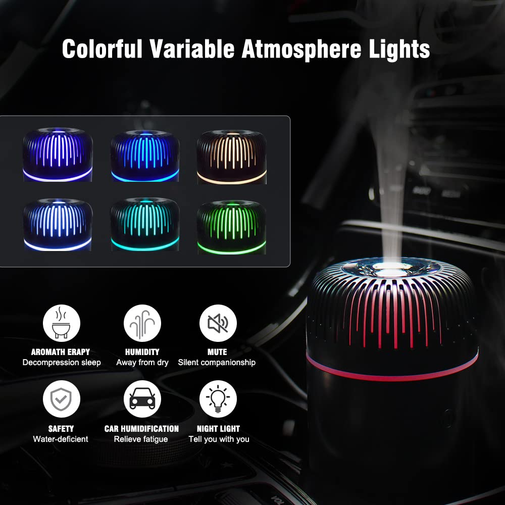 Diffuseur Unee voiture LED avec lumière nocturne