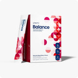 Unicity Balance Baies Mélangées, format pratique près d'un verre, soutien à l'appétit avant repas.