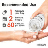 UniHealth Choline sans OGM, sans gluten et végan