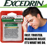 Uni's Excedrin – sachet deux comprimés, format pratique pour le soulagement rapide