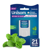 Unisom Simple Slumbers bande dissolvante menthe glaciale facilitant le retour au sommeil