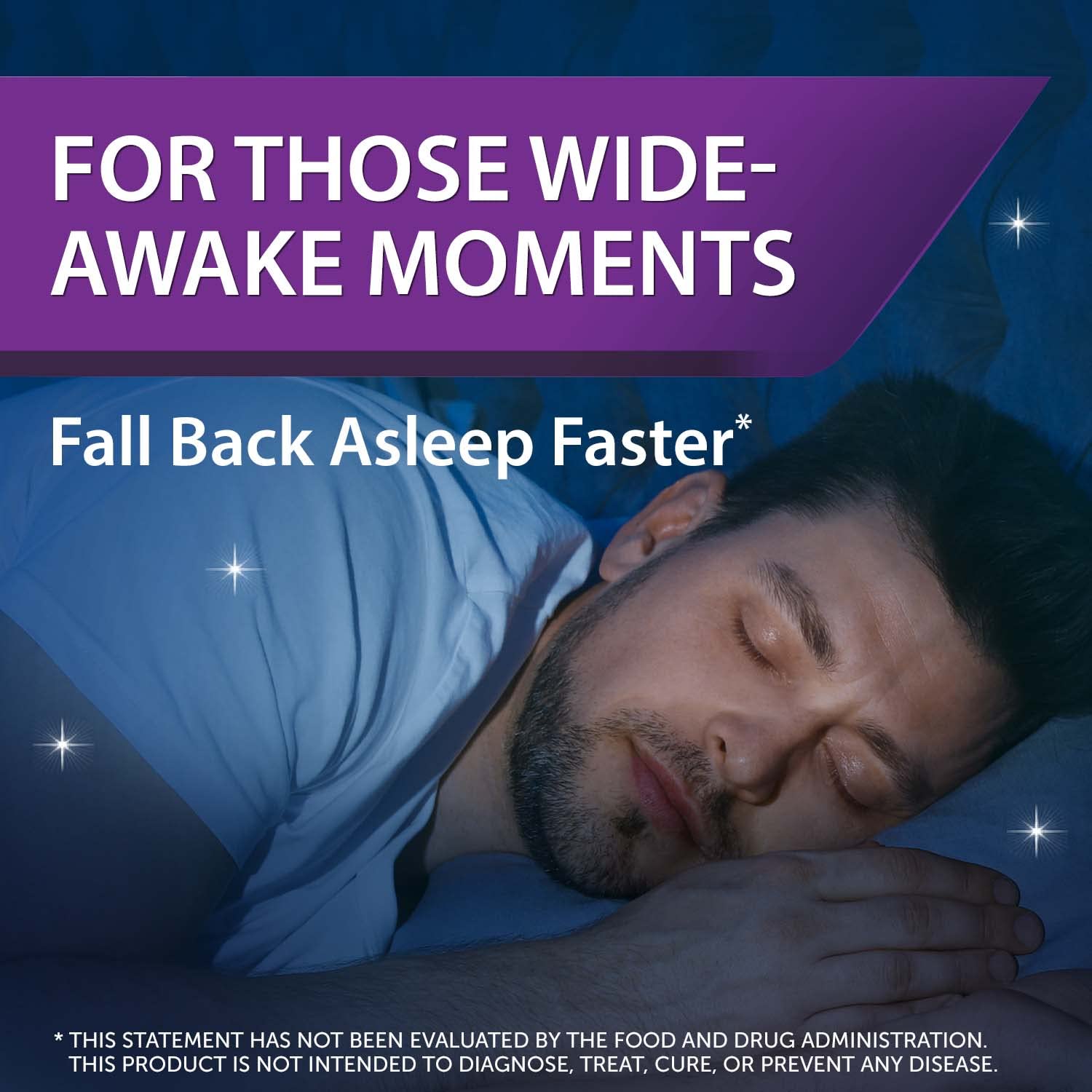 Emballage Unisom Simple Slumbers, 21 bandes, rangement facile