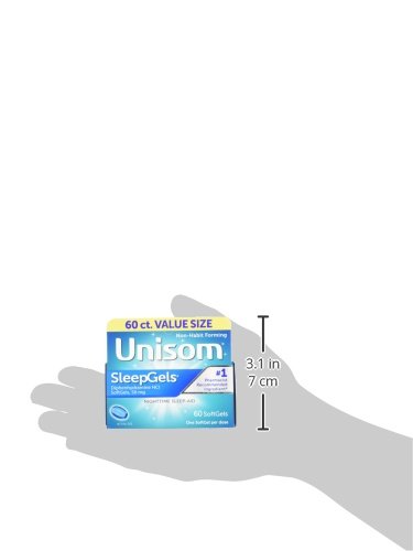 Usage nomade d'Unisom SleepGels, emballage compact pour déplacements.