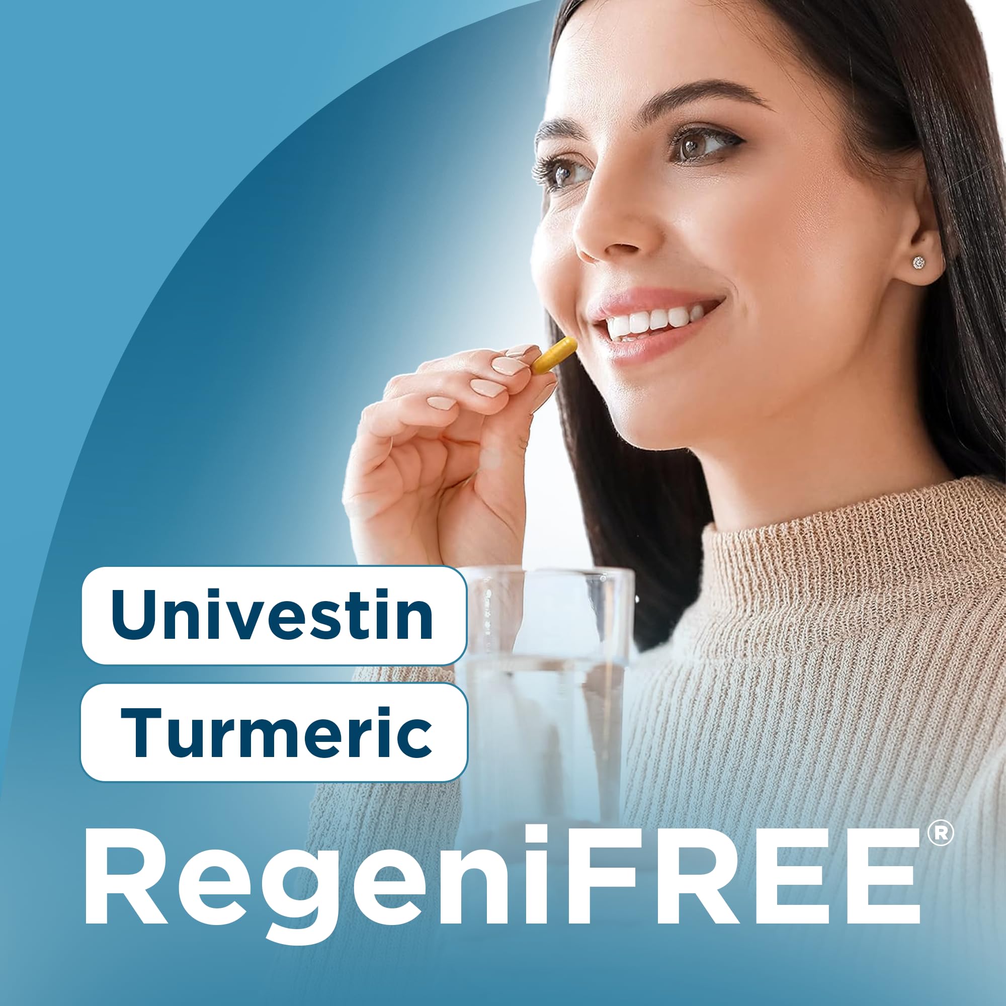 Capsules végétariennes Univera RegeniFREE prêtes à être consommées