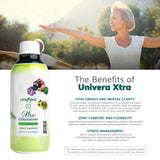 Cuillère doseuse Univera Xtra Concentrate pour dosage précis.