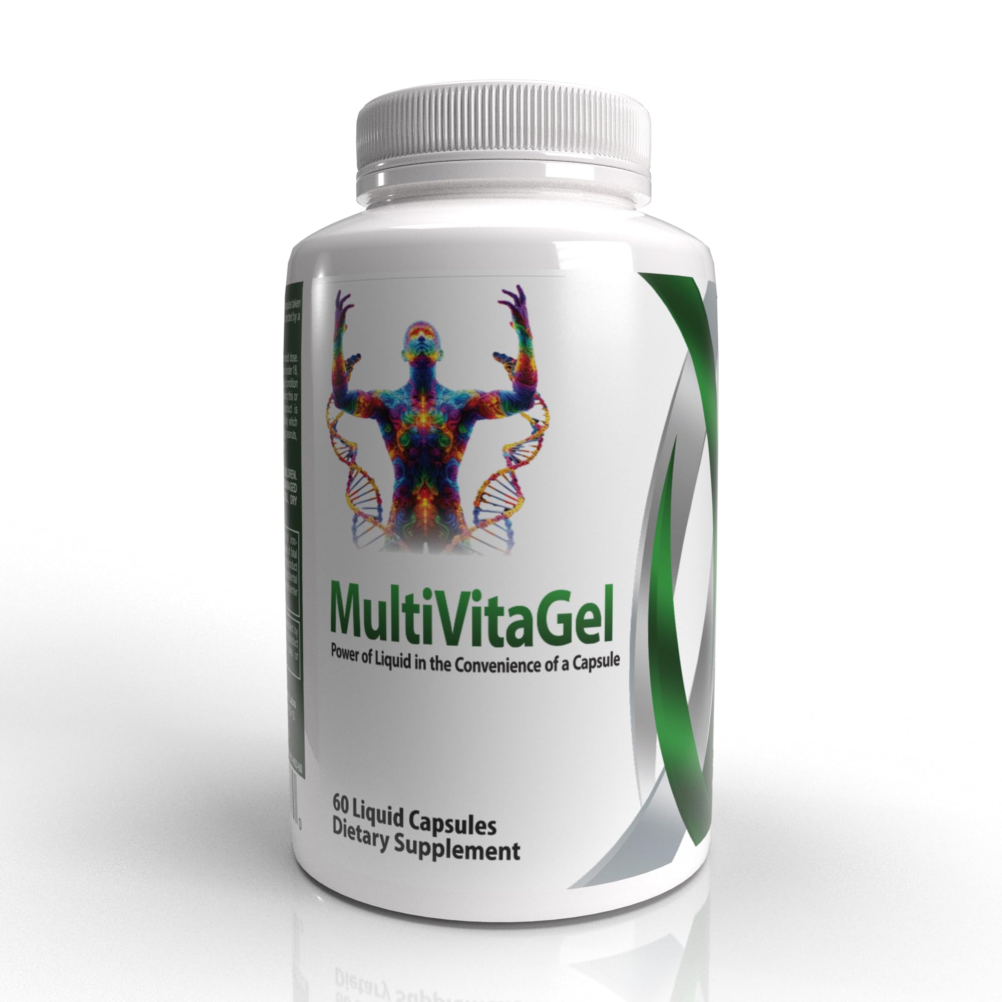 Universal Body Labs MultiVitaGel - bouteille-liquide, absorption rapide pour énergie quotidienne.