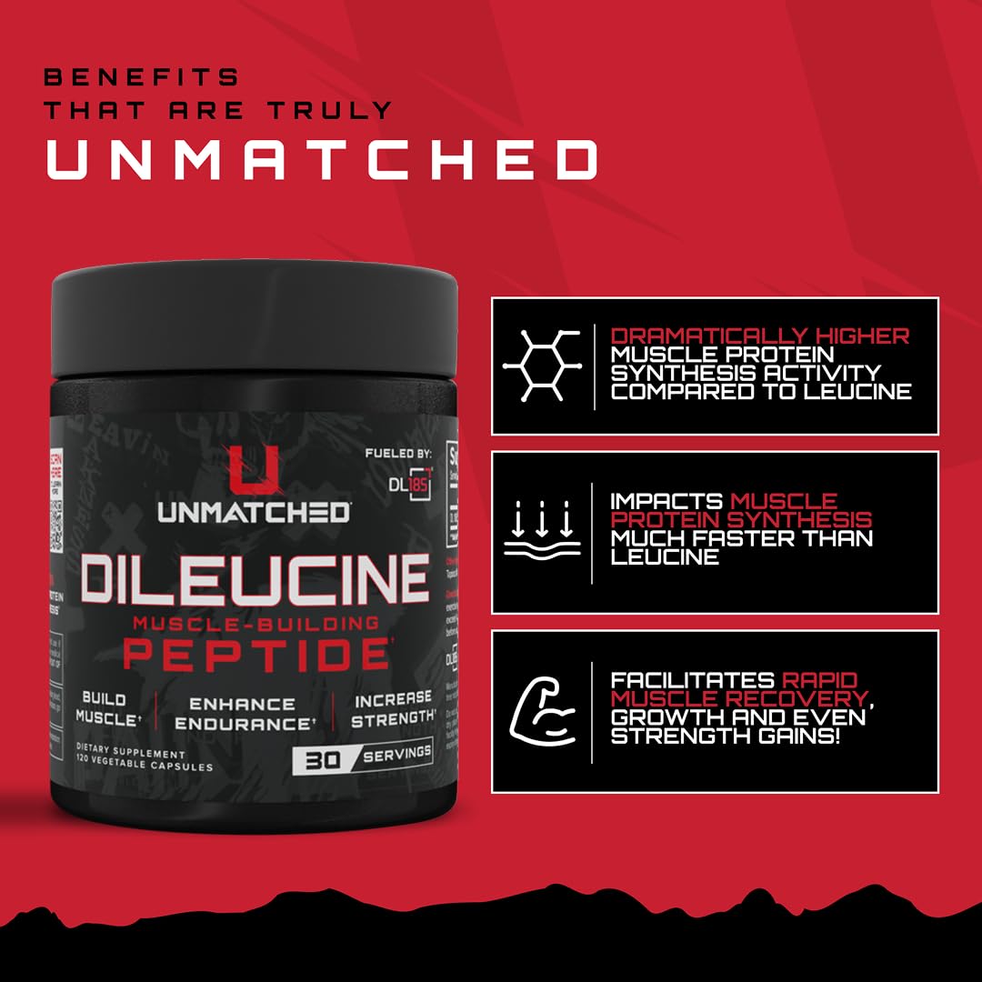 Doseur indiquant la portion quotidienne de Unmatched Dileucine peptide.