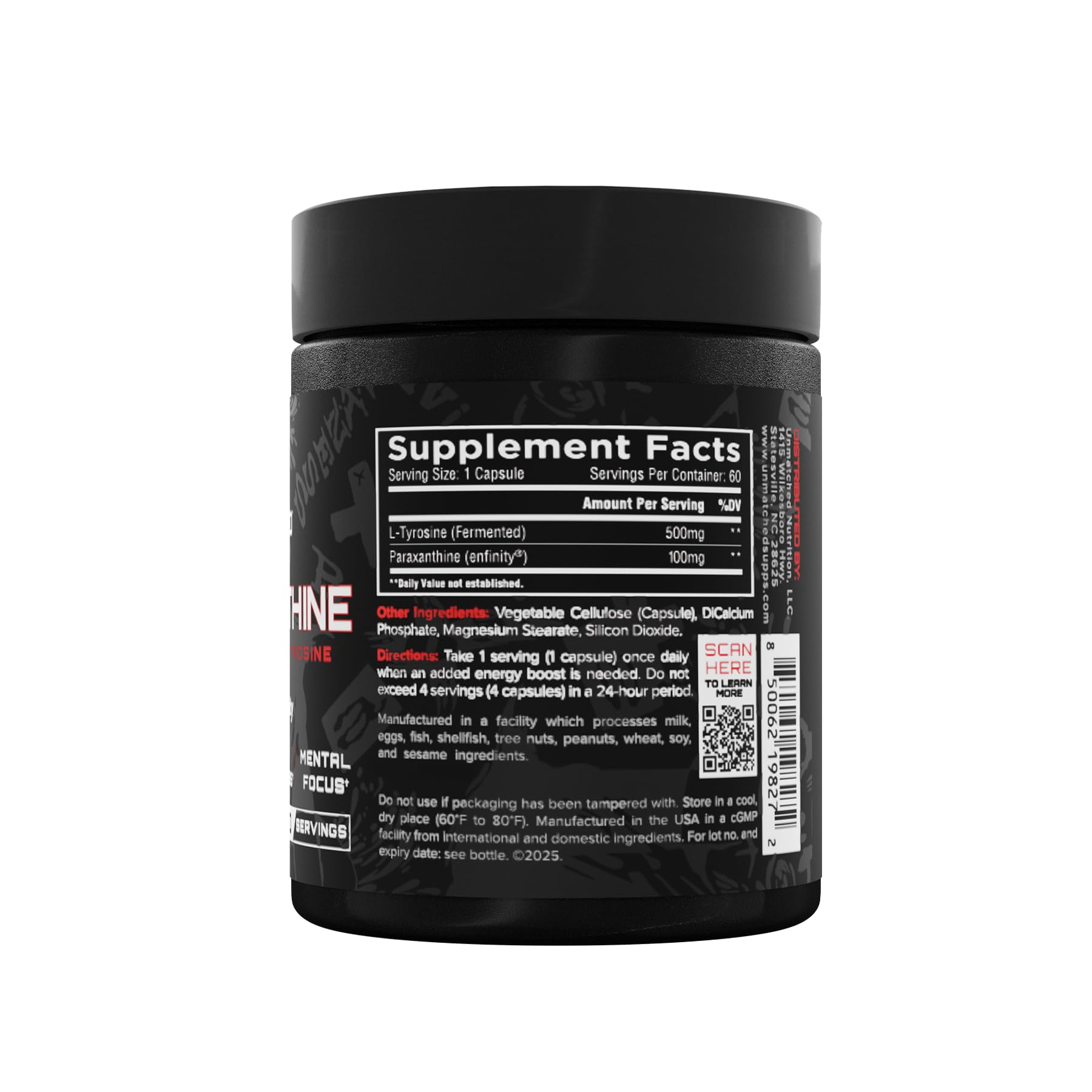 Paraxanthine Unmatched, concentration et réactivité améliorées.