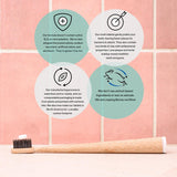 Unpaste tablettes dentifrice voyage sachet refermable, pratique en déplacement.
