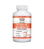 Unpretentious Potassium Bicarbonate capsules sur boîte, source naturelle de potassium