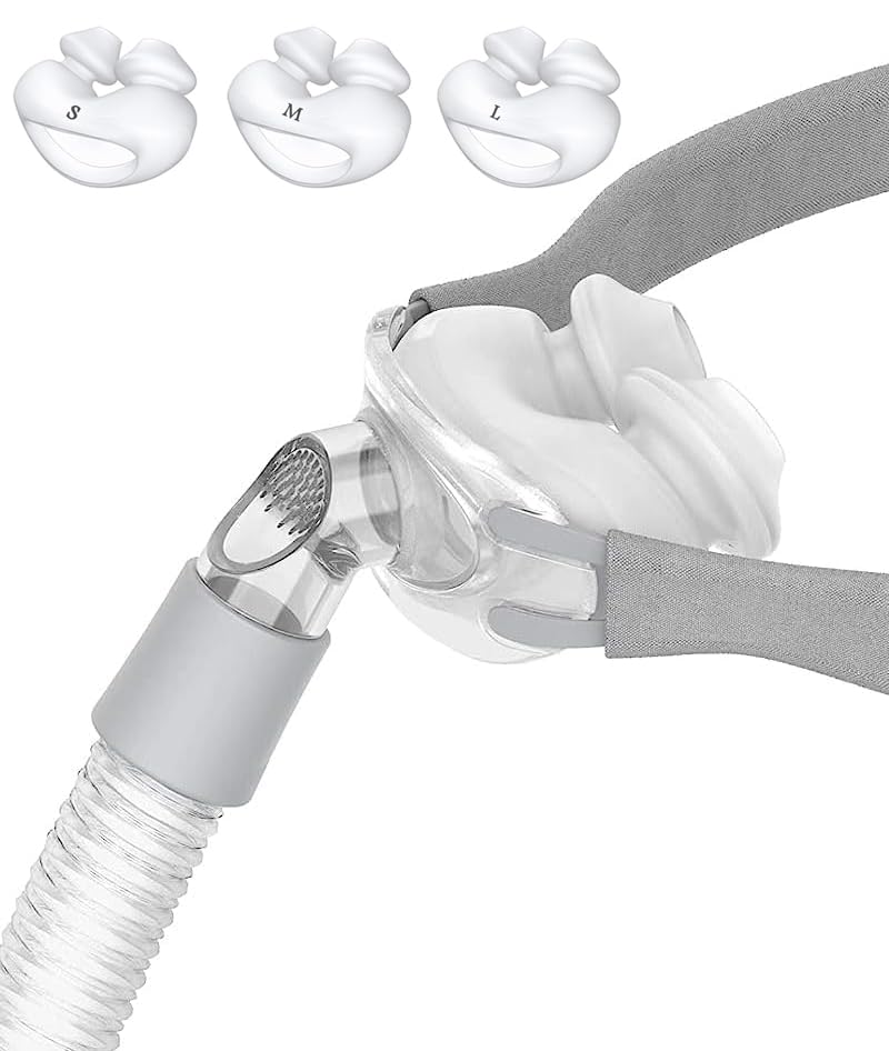 Coussins nasaux Unsvorns taille petite, confort discret et ajustement.
