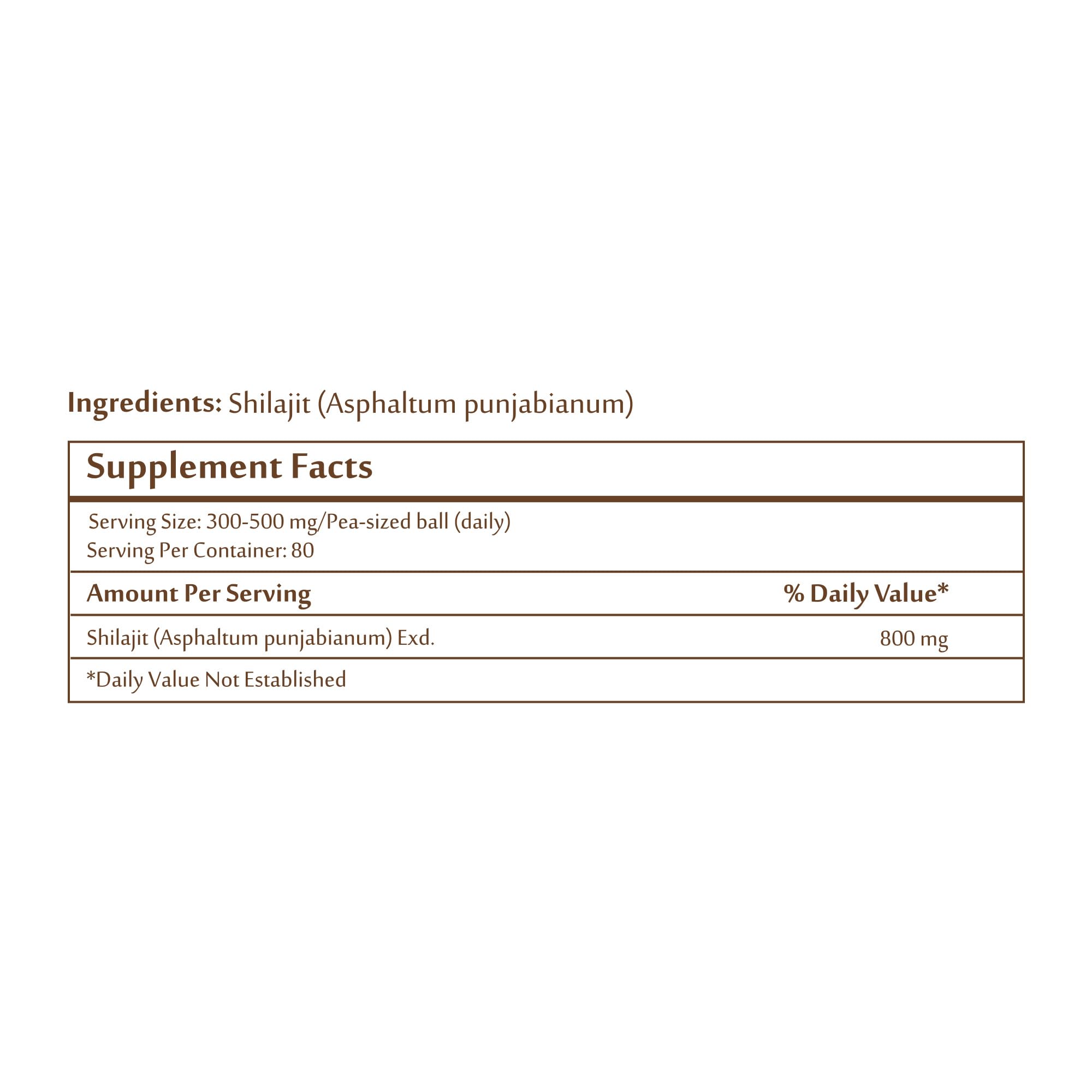 UPAKARMA Shilajit – rapport labo NABL et contrôle qualité.