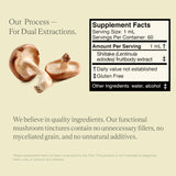 Emballage naturel UPHORIC URTH Shiitake tincture, produit en petites séries.
