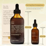 Goutte de tincture shiitake UPHORIC URTH pour dosage précis et pratique.