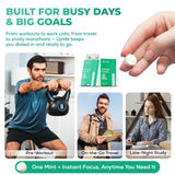 UPLIFE Vitamines B3 B12 Menthe soutien énergétique et vigilance