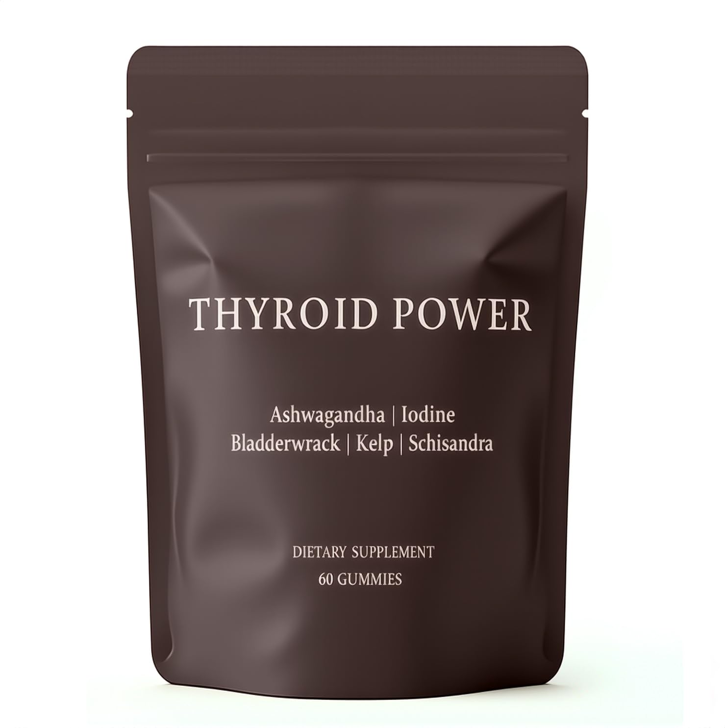 Gommes thyroïde Upmirror dans une bouteille, soutien énergie et équilibre.