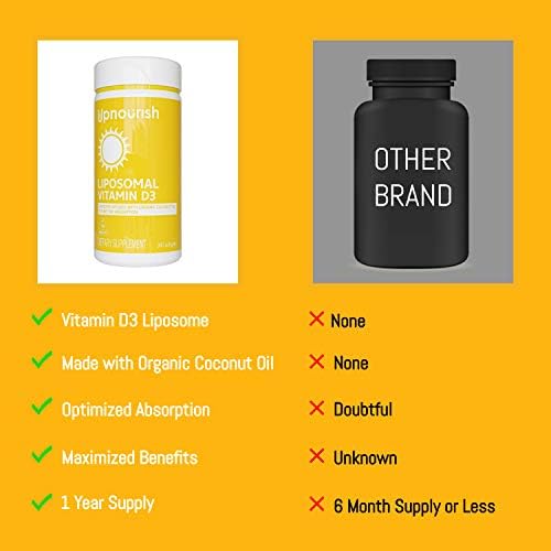 UpNourish D3 liposomale - usage familial: adapté à tous les membres