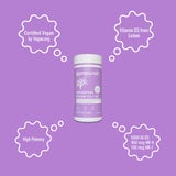 UpNourish gelules D3-K2 en gros plan, texture et couleur visibles.