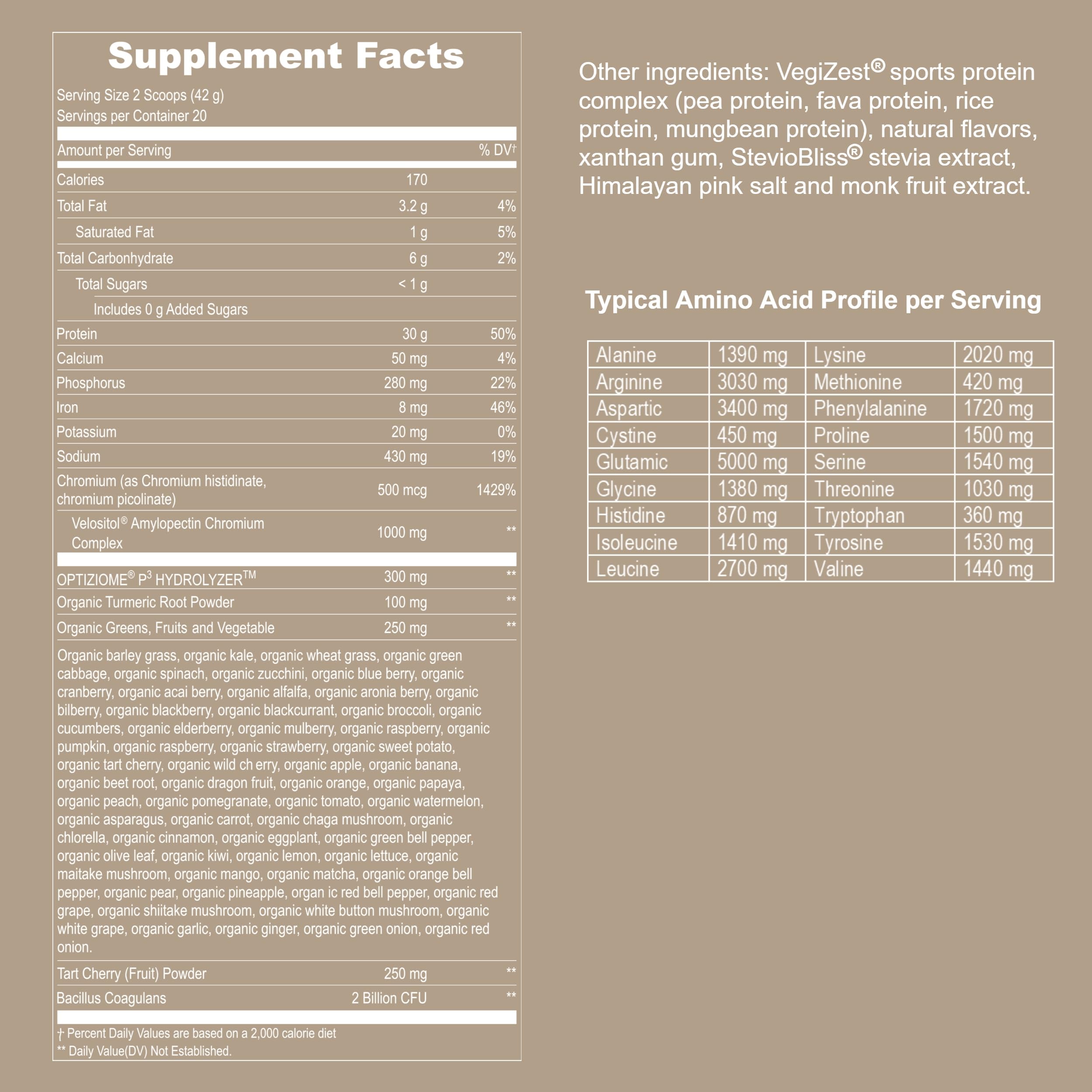 UpNourish greens bio nutriments quotidiens