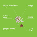 UpNourish huile coco bio, liposomale pour meilleure absorption