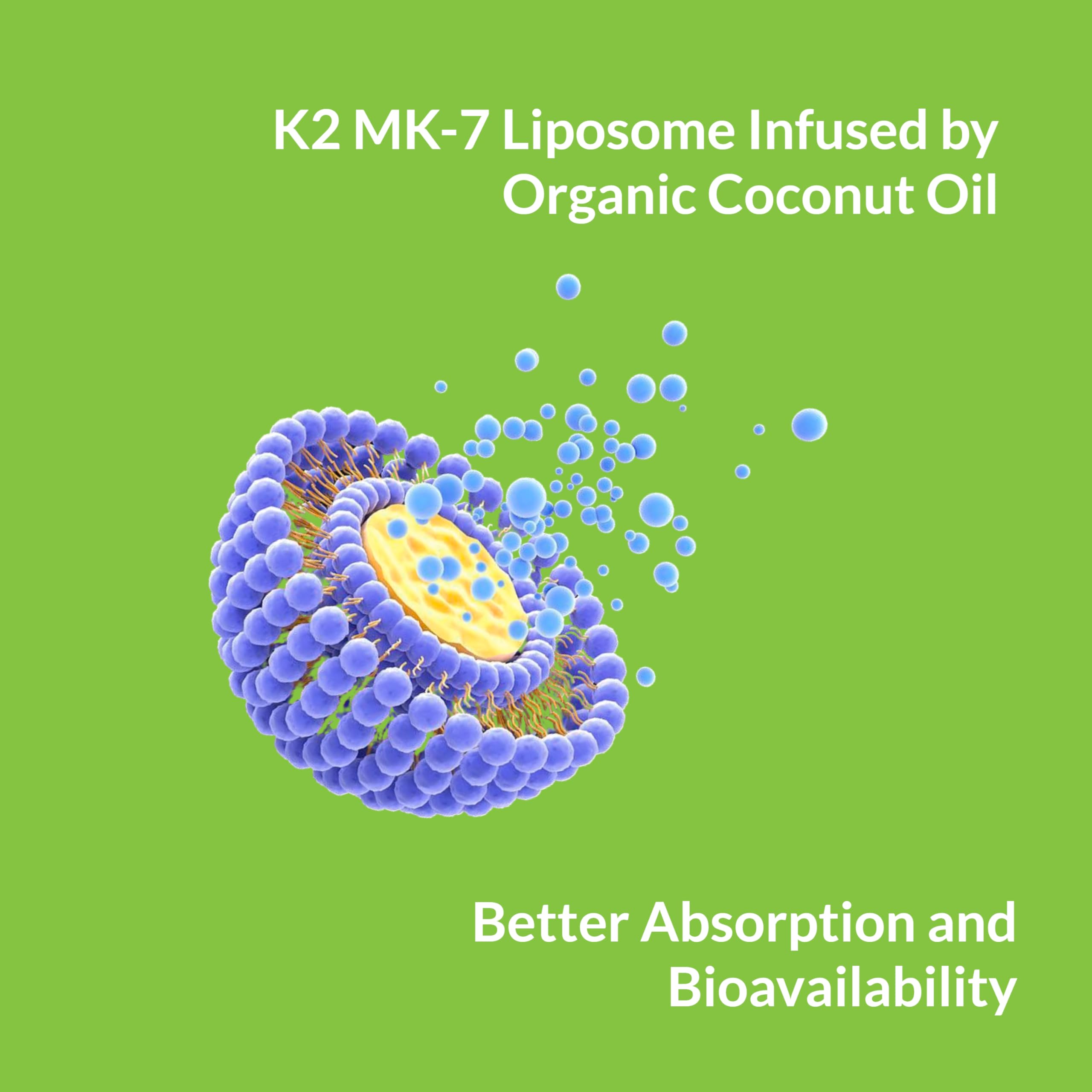 UpNourish K2 MK7 mini-gélules – format pratique pour le quotidien.