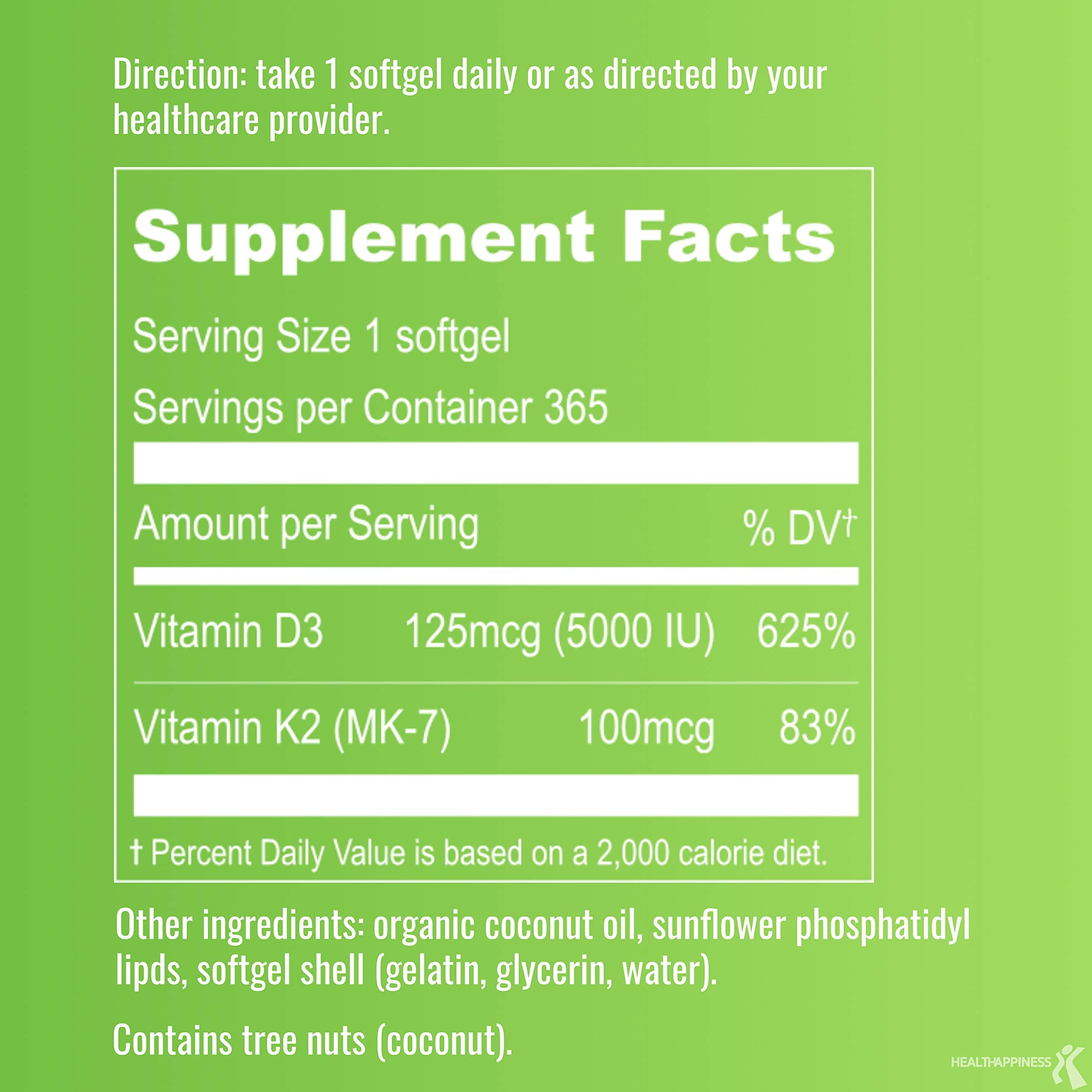 Emballage UpNourish liposomale D3 K2 MK-7 prêt à ouvrir