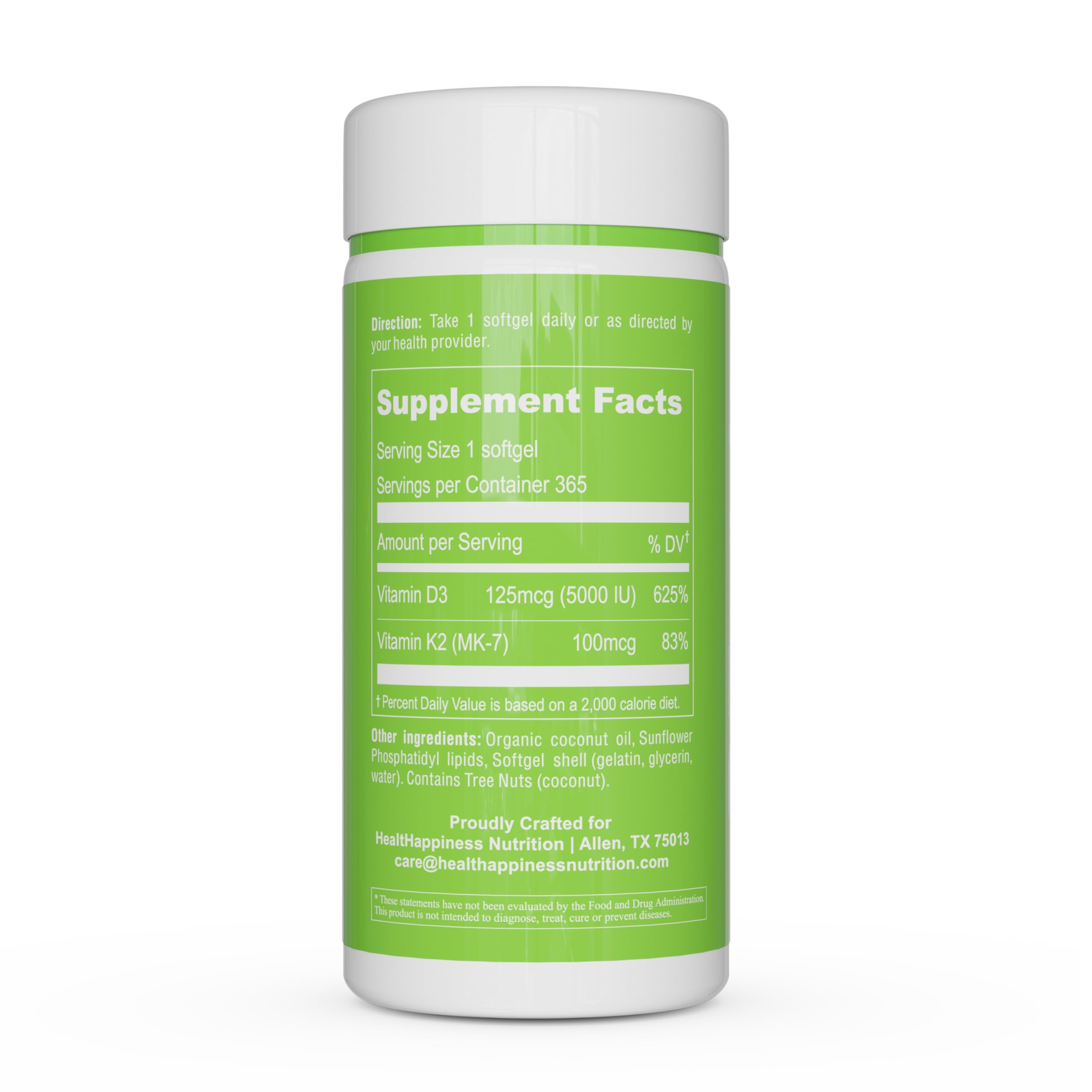 Usage quotidien des gélules UpNourish liposomale D3 K2 MK-7