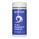 UpNourish Magnésium 10 en 1, capsules faciles, soutien musculaire et énergie durable.