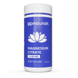 UpNourish Magnésium Citrate Pur – bouteille visible, absorption élevée potentielle.
