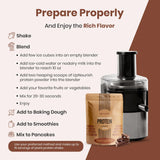 UpNourish Remplacement Repas Régime pauvre en glucides : shake pratique